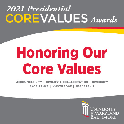 2021 Presidential Core Value Awards Nominations Graphic