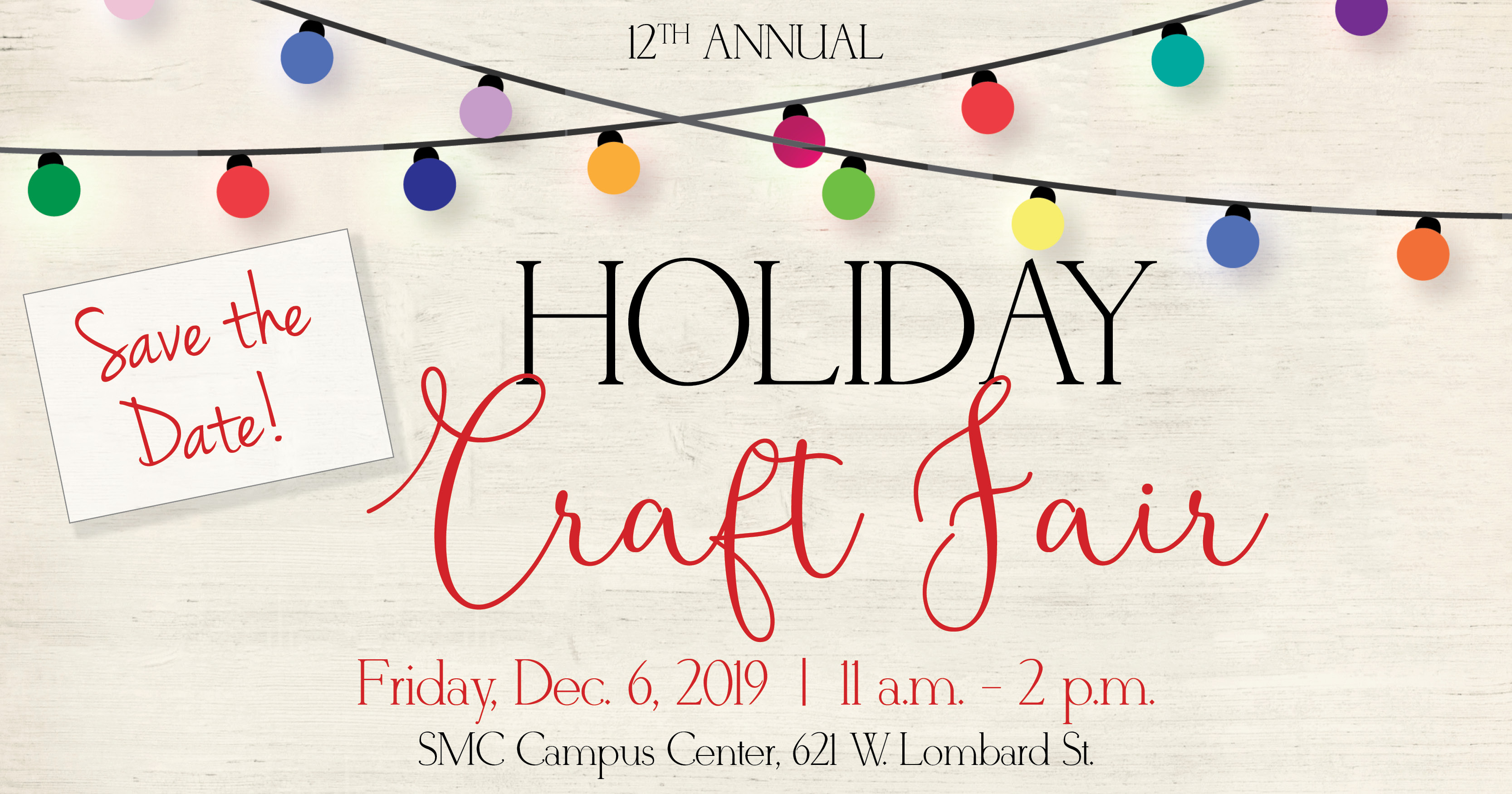 Holiday Craft Fair