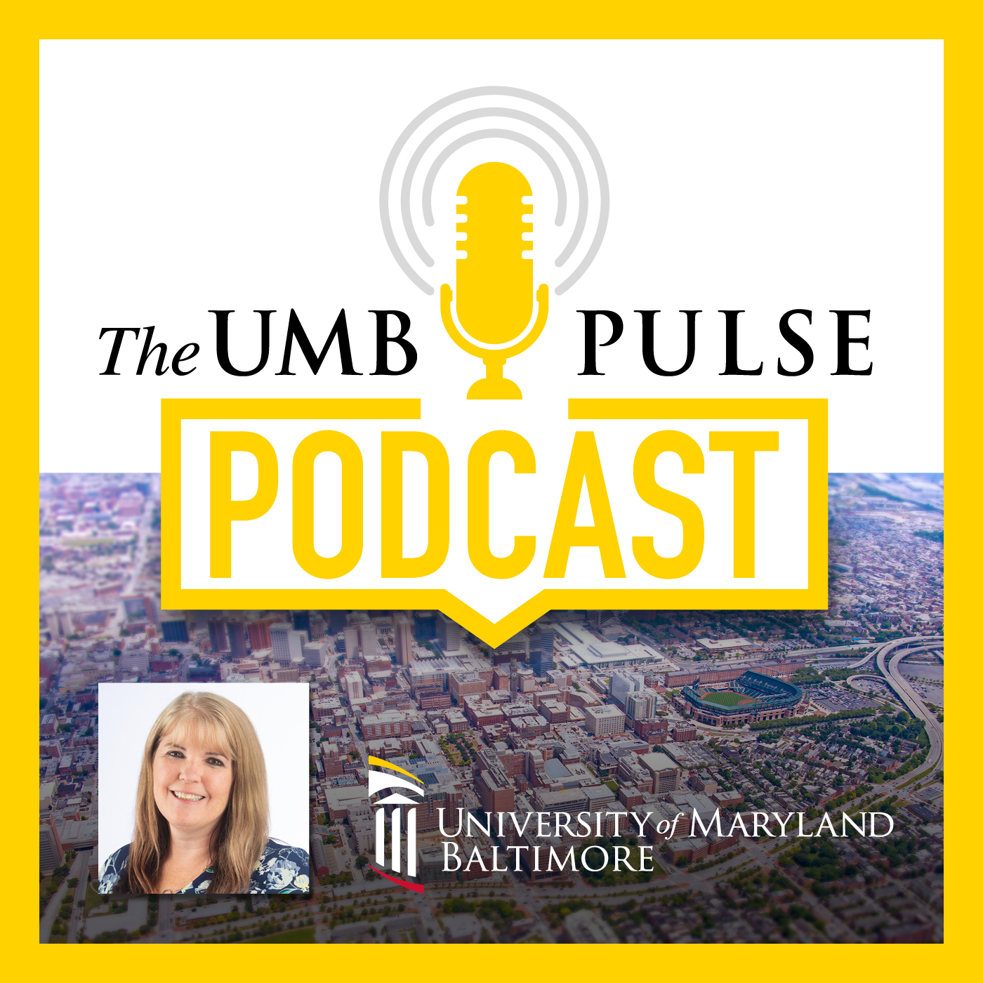 UMB Pulse podcast with photo of Angela Hall