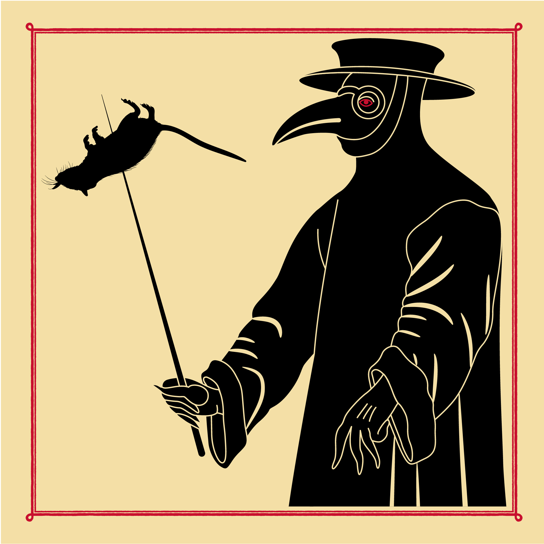 Plague Doctor Illustration