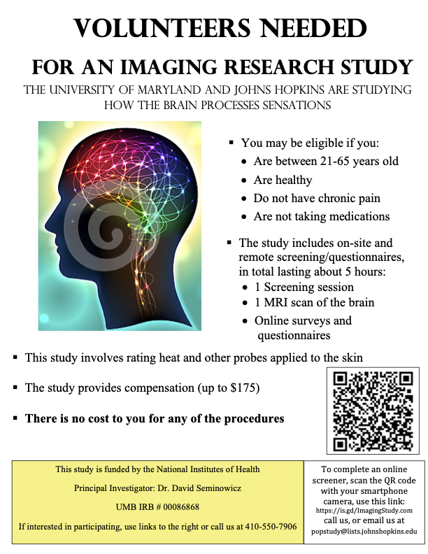 Imaging Study Flyer