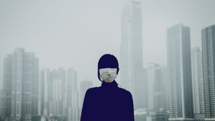 image of person wearing mask