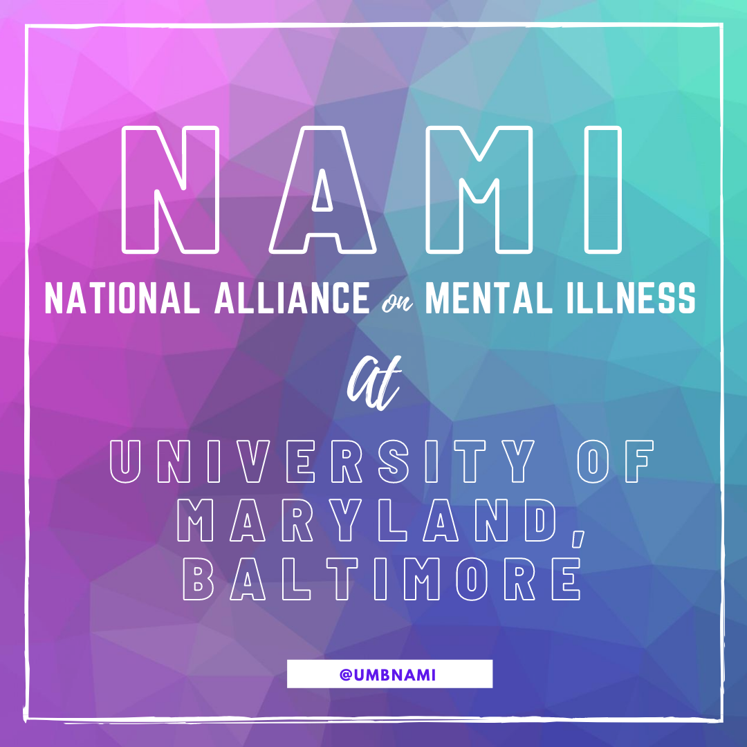 purple and blue banner, reading national alliance of mental illness