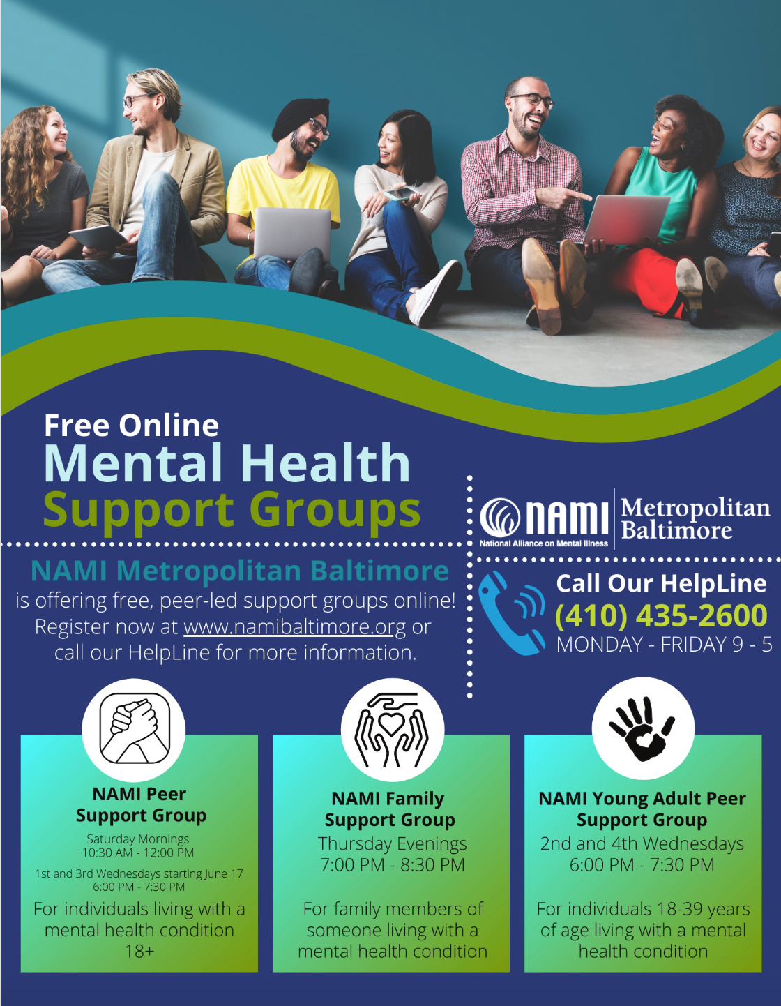 NAMI Support group Flyer