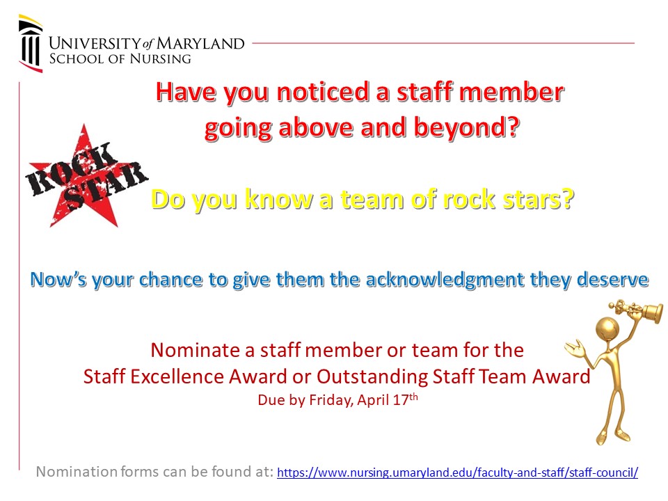 Staff Awards Flyer