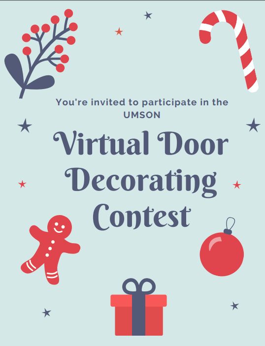 You're invited to participate in the UMSON Virtual Door Decorating Contest