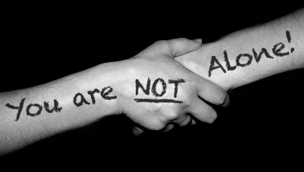 You are not alone by www.bhsarkansas.org for suicide prevention