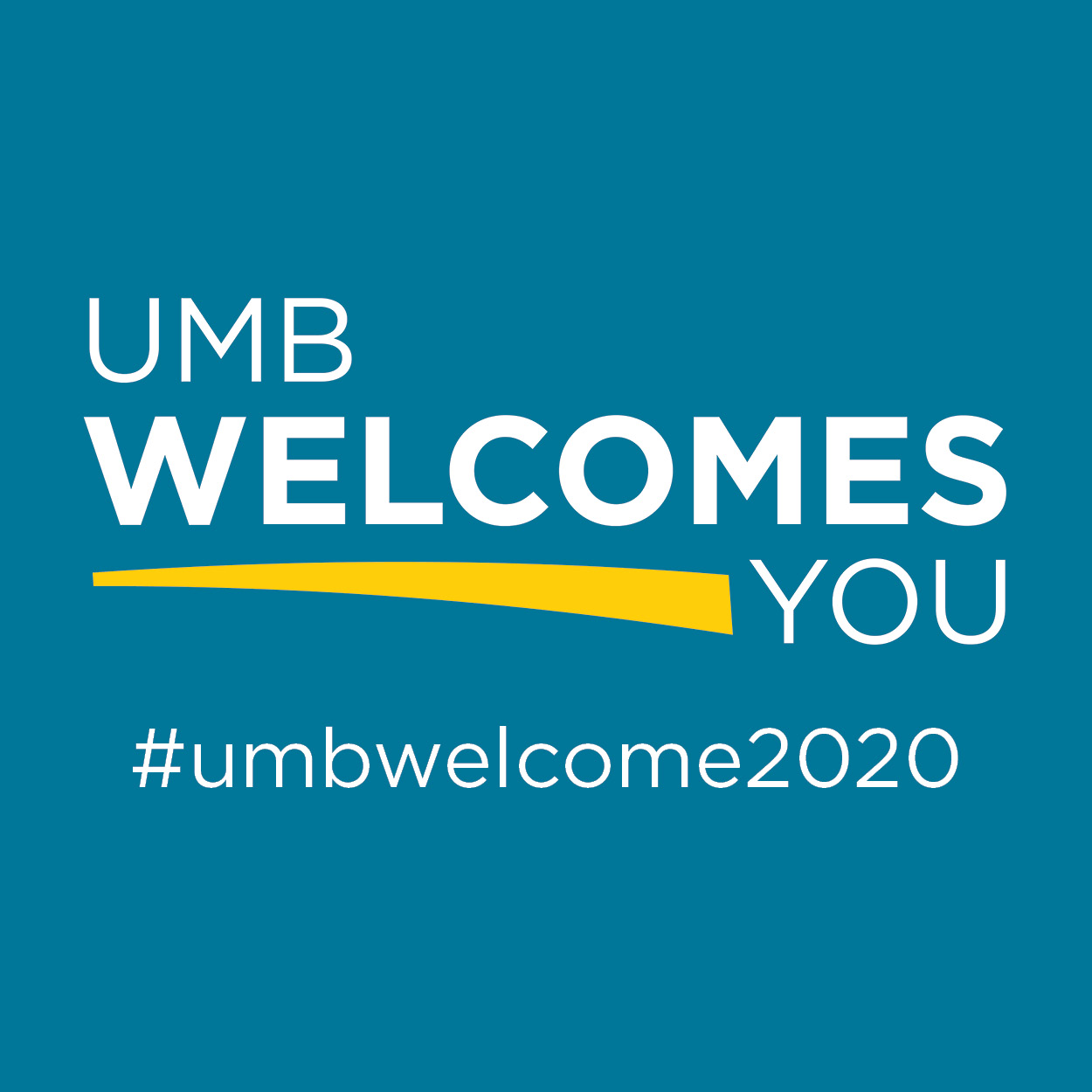 UMB Welcomes You #umbwelcome2020