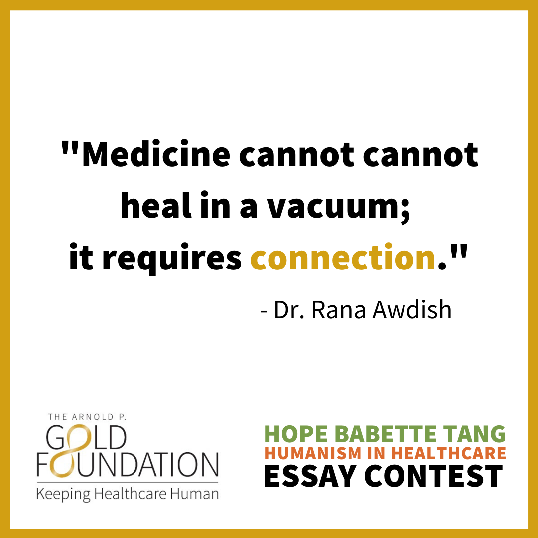 2019 Hope Babette Tang Humanism in Healthcare Essay Contest Winners