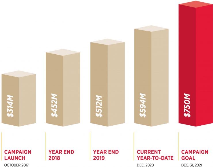 Graph of Catalyst Campaign Milestone