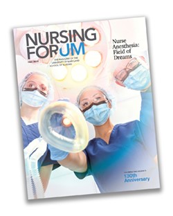 Cover of Spring 2019 Nursing For/Um Magazine