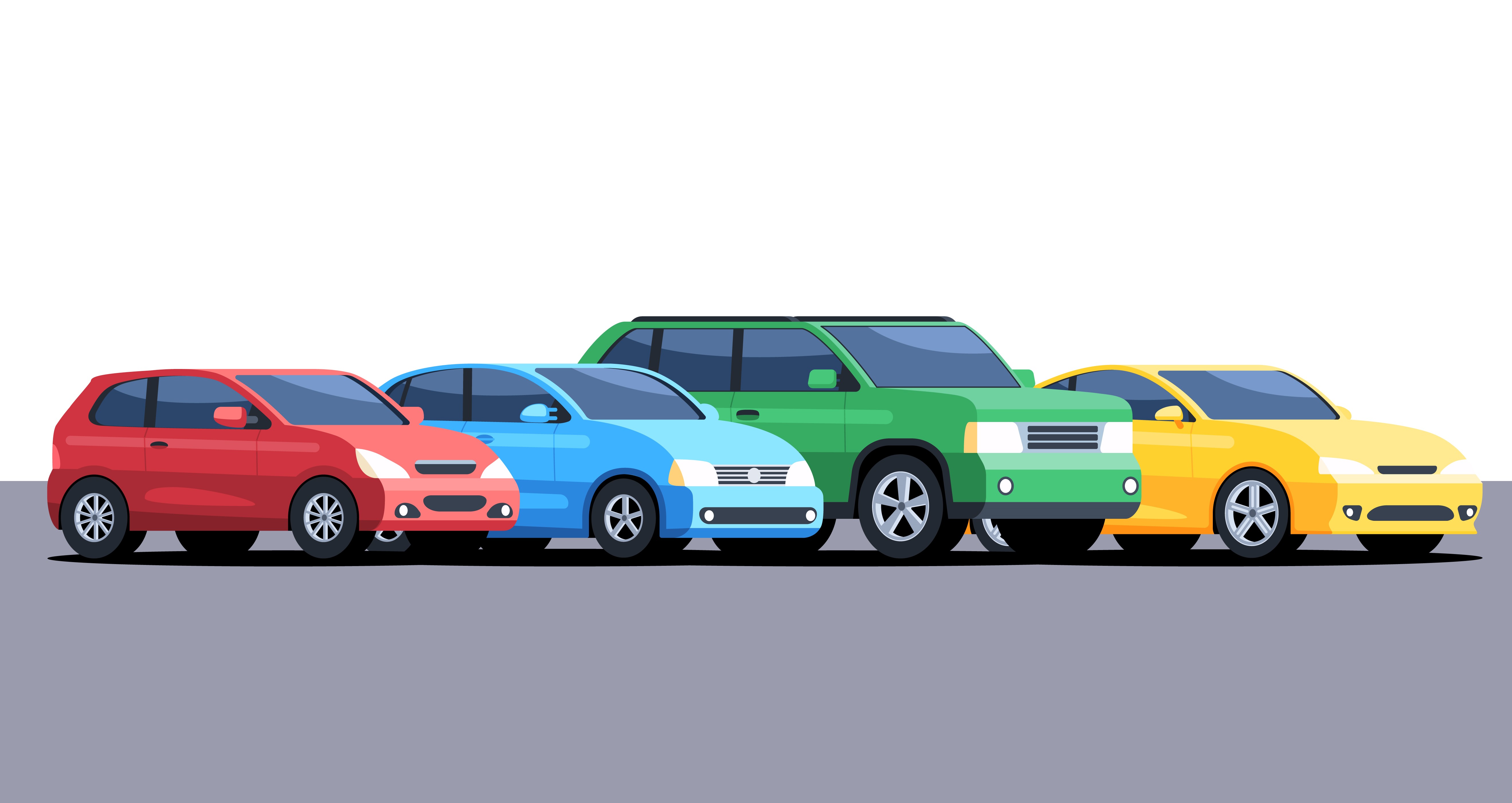 various cars