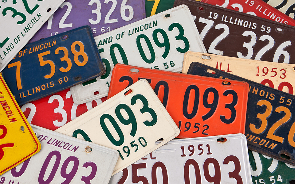 License plates