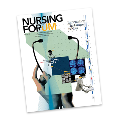 cover of Nursing For/um magazine