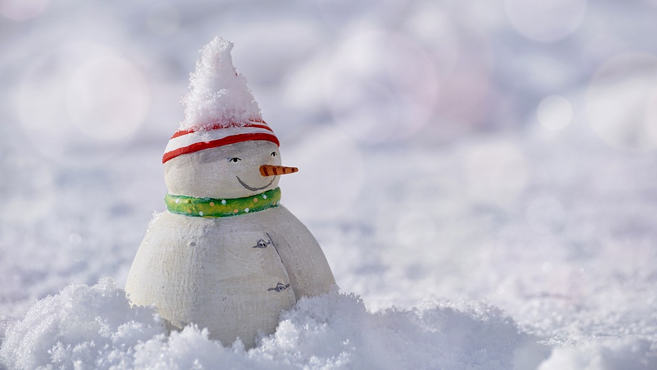 miniature snowman
