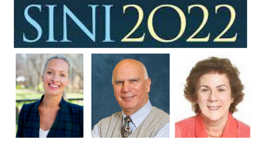 SINI 2022 header with head shots of primary speakers