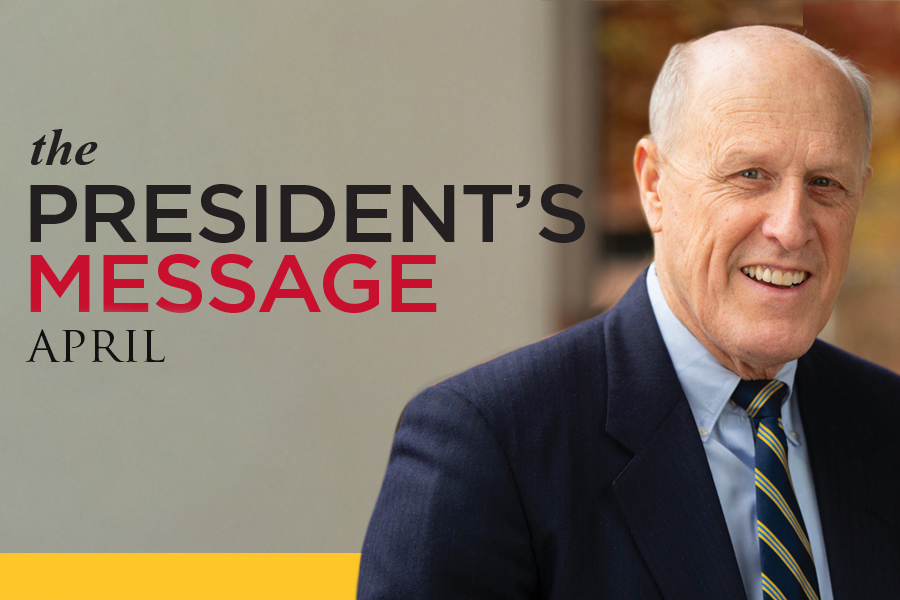 President's Message-April