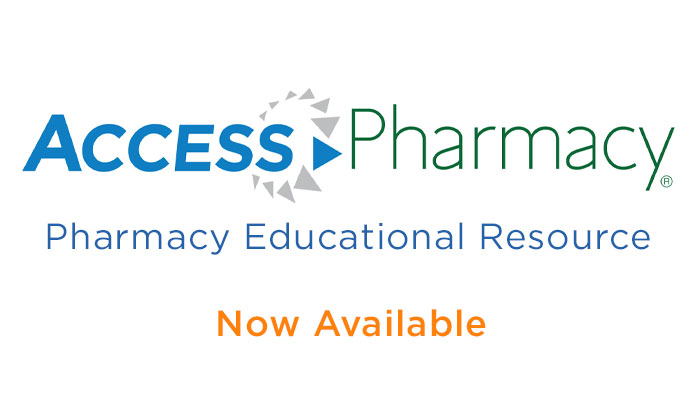 Access Pharmacy Resource Now available!