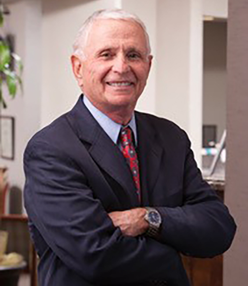 Sylvan Feldman, DDS ’65, MLA, a member of the UMSOD Board of Visitors and a clinical associate professor of periodontics on the Dean’s Faculty