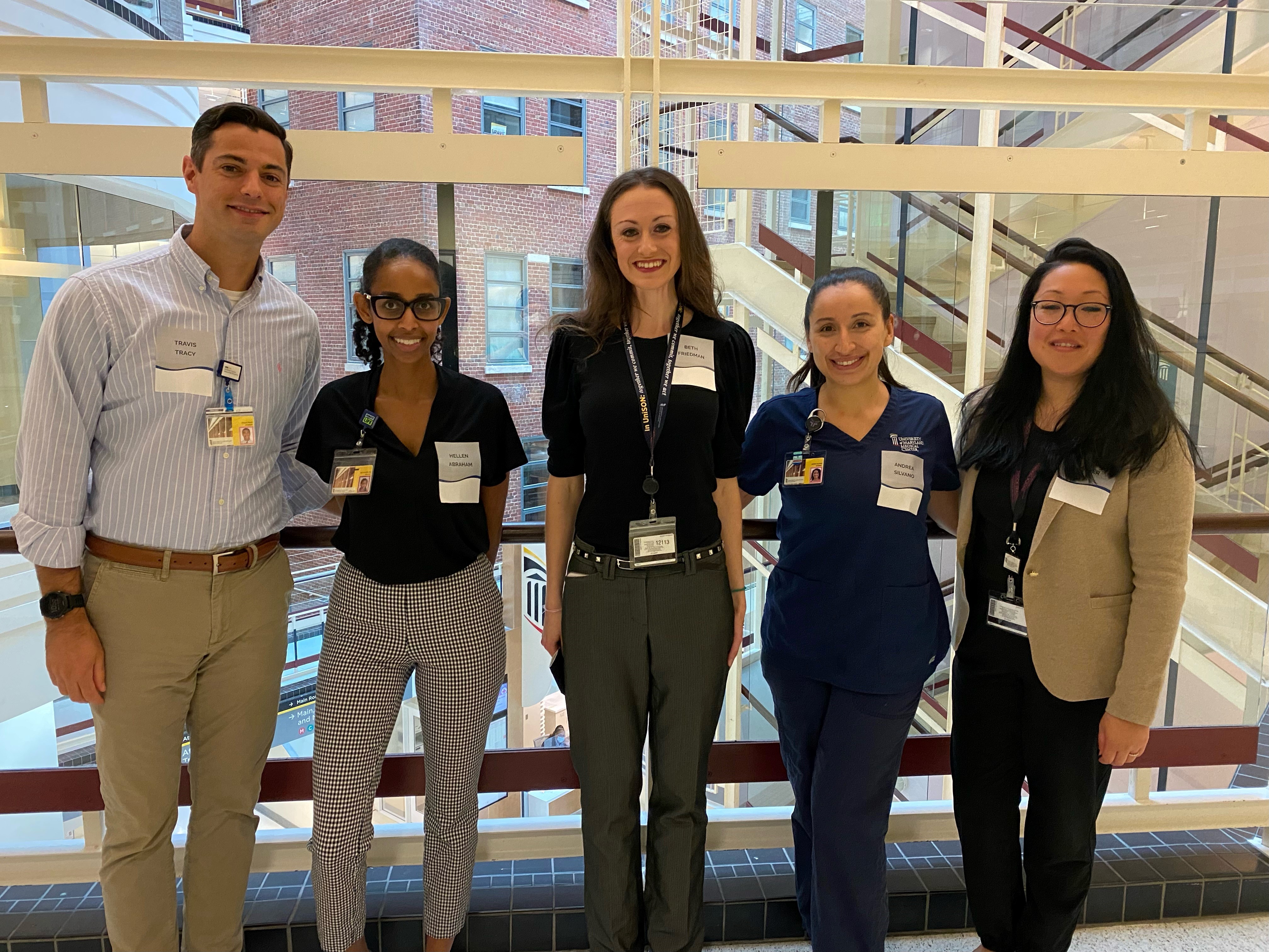 photo of inaugural UMMC Student Nurse Anesthesia Scholars Partnership cohort students