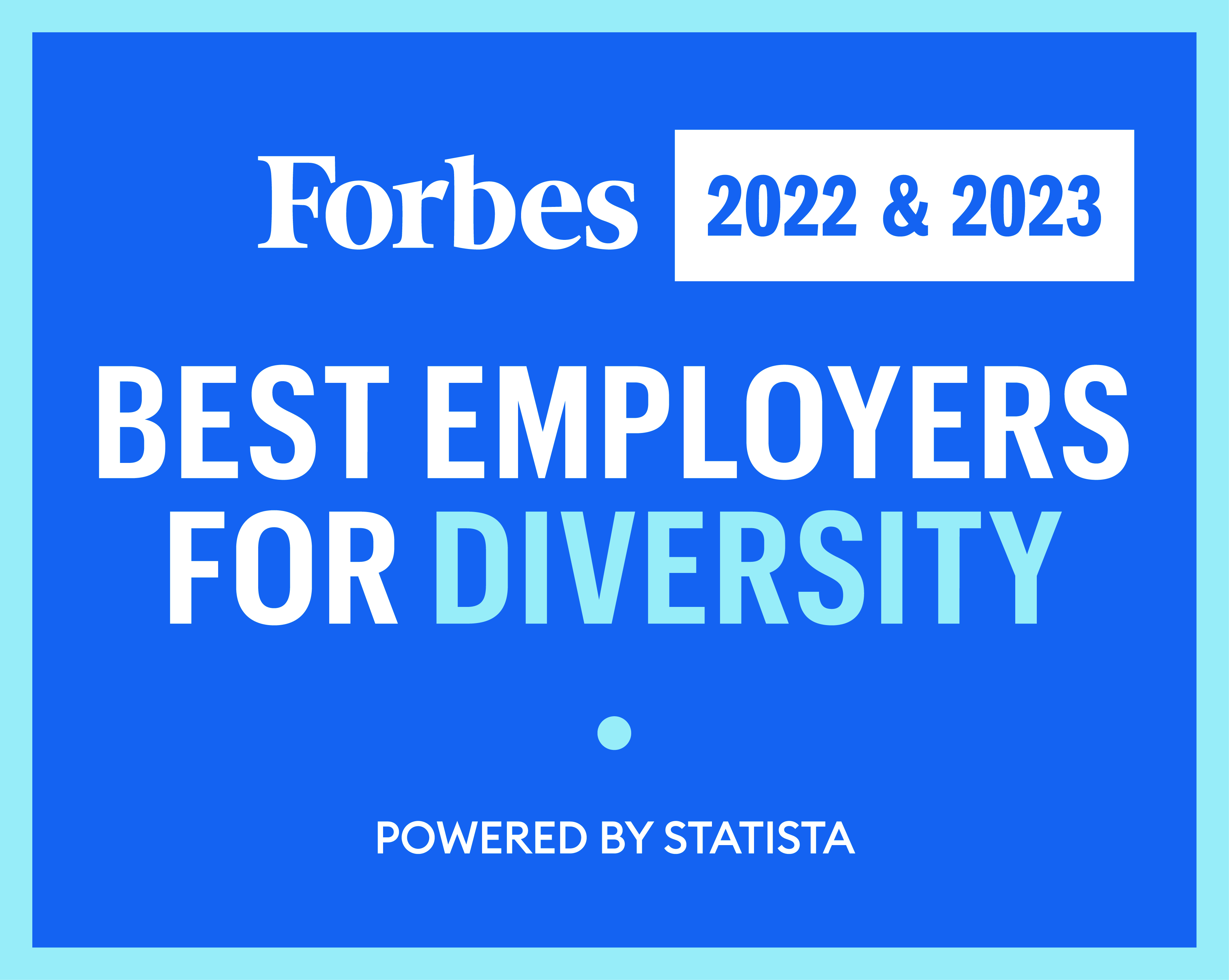 Forbes Best Employers for Diversity 2022 and 2023