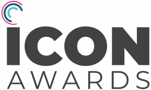 Text stating Icon Awards