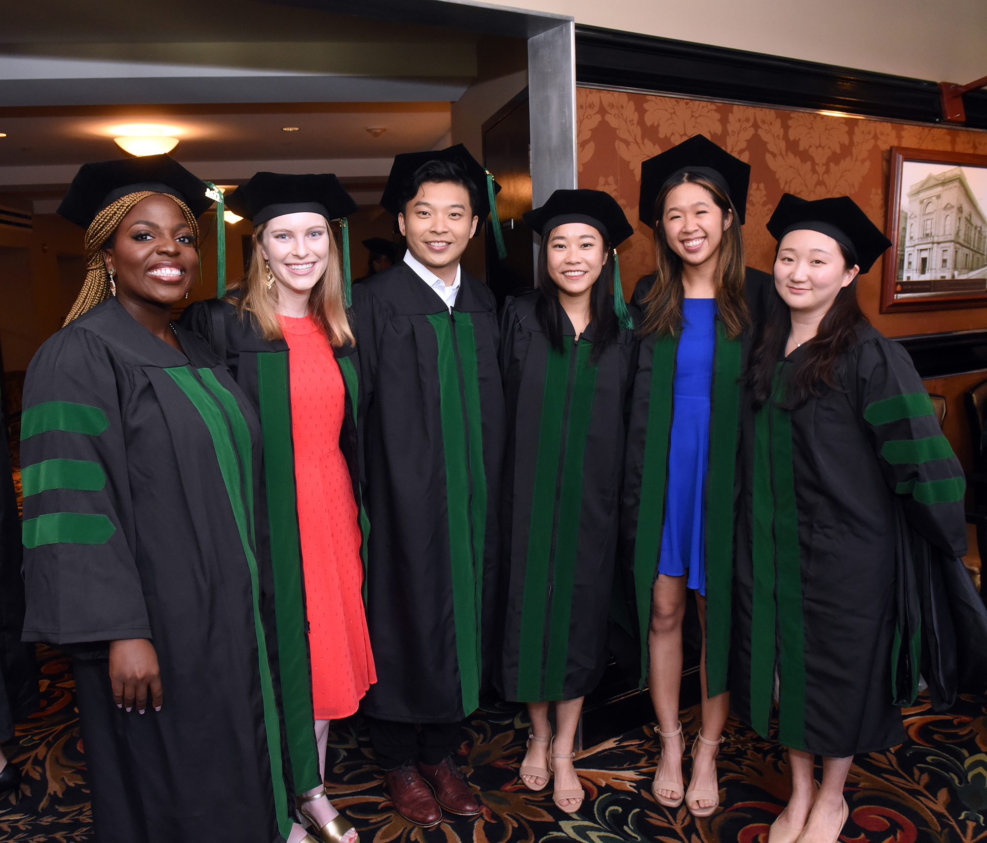 Six School of Medicine graduates