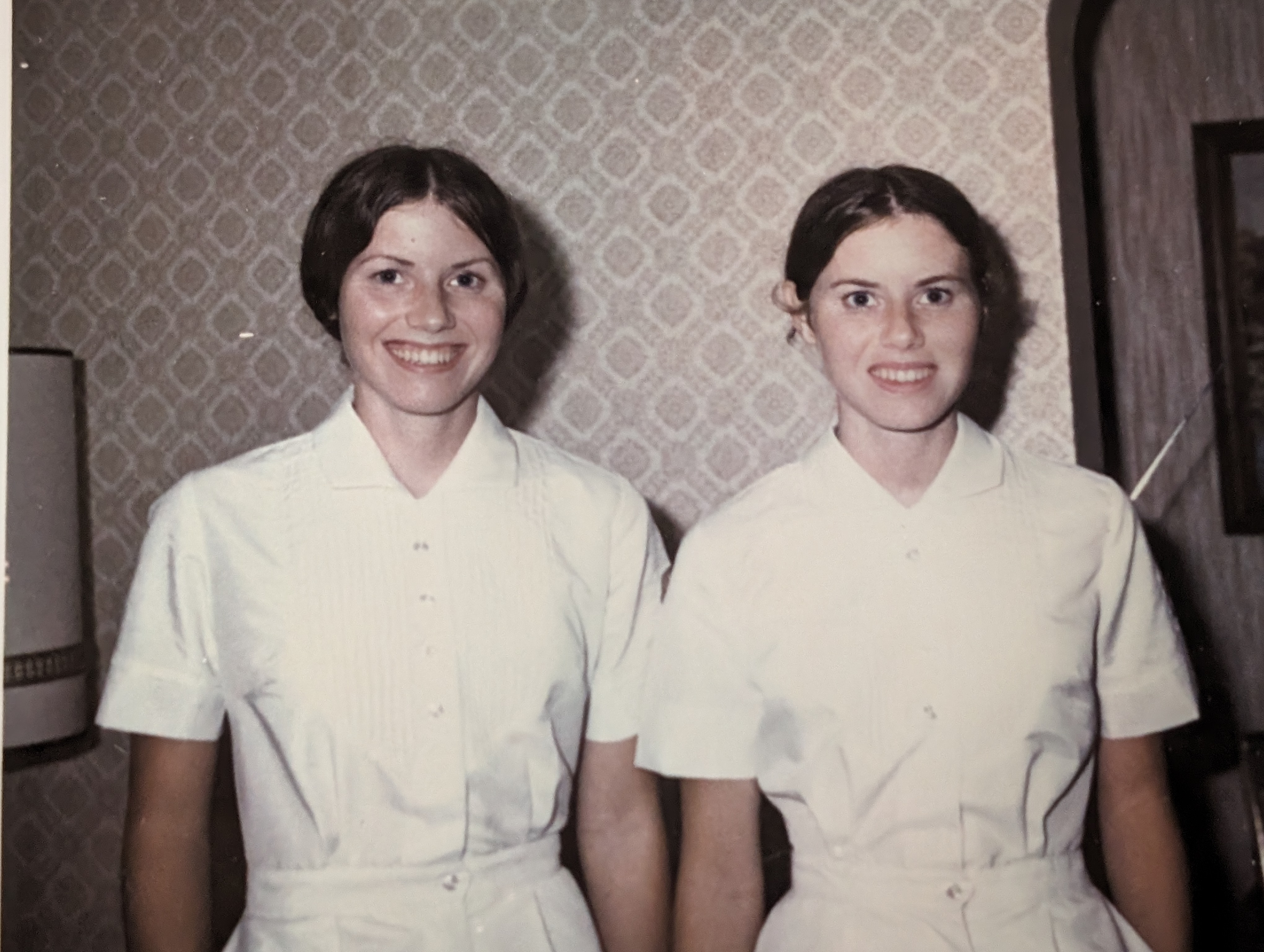 Janice Wilson (right) and her sister, Janet