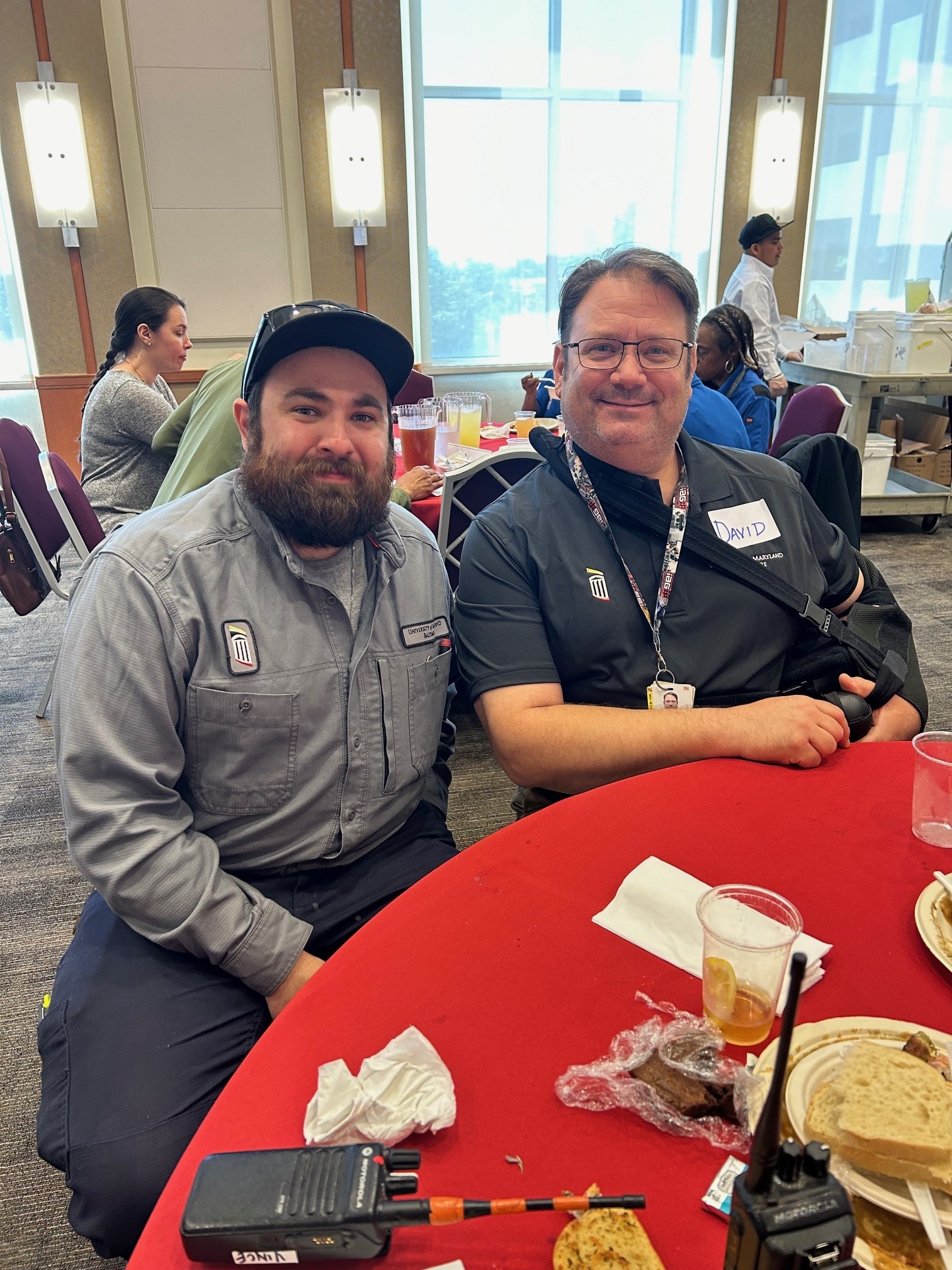 Edsel Spellman and David Fultz at World Facilities Day