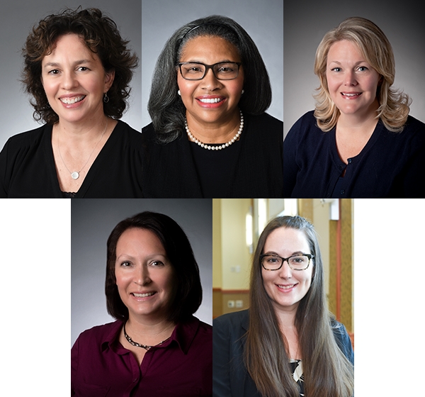 Five faculty members from the University of Maryland School of Nursing