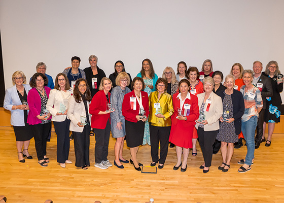 Awardees at the SINI conference