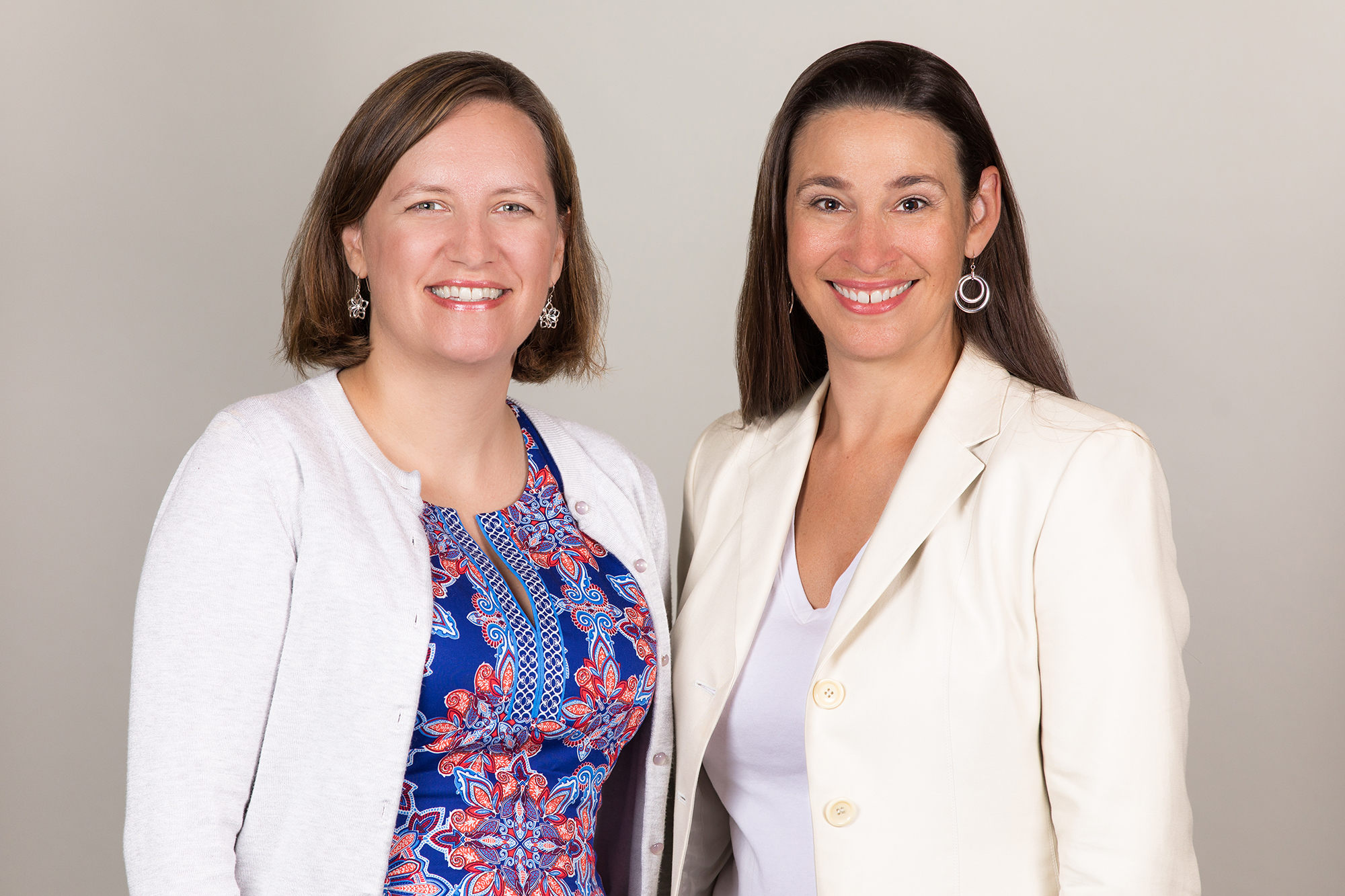 Robin McKinney and Sara Johnson