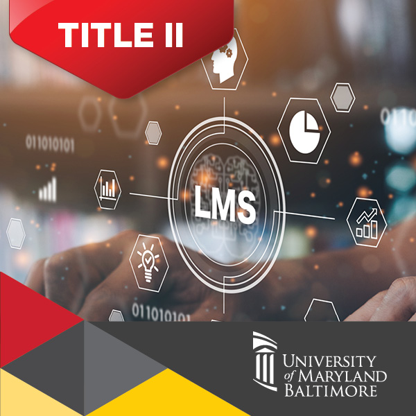 LMS with Title II in red banner