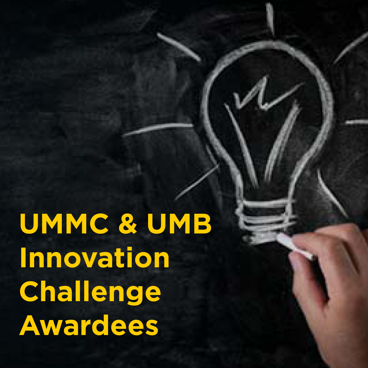 UMMC & UMB Innovation Challenge Awardees