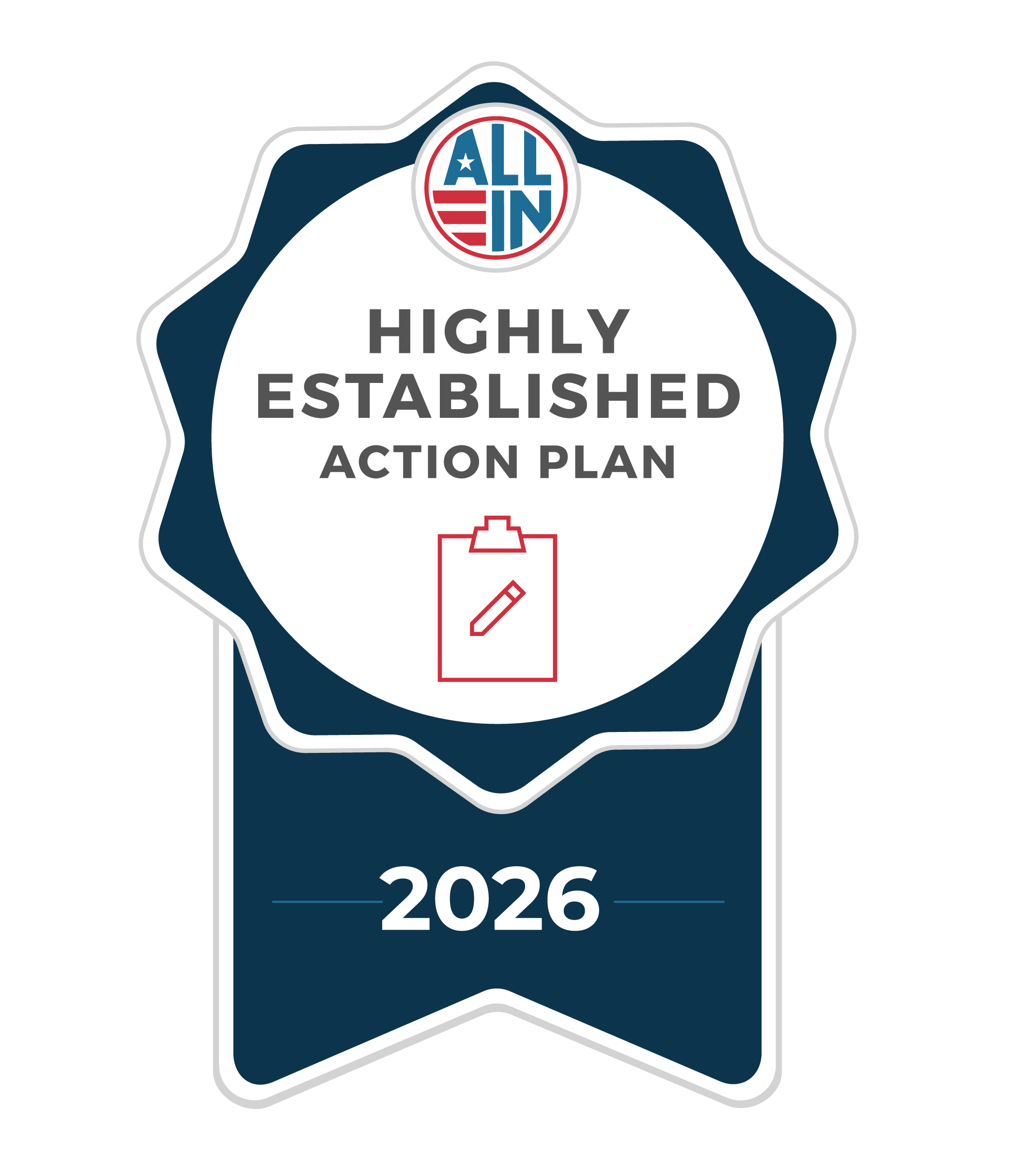 All in democracy Challenge seal