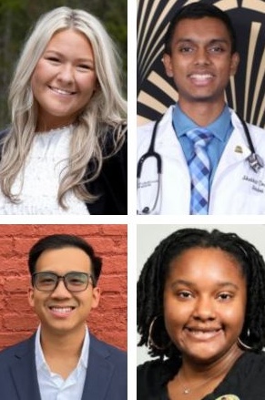 Top L-R: Emma Lyles, Shobit Prasad Bottom L-R: Quoc Ngo, Victoria Able. Not pictured: Tanya Bryant-Nickens.