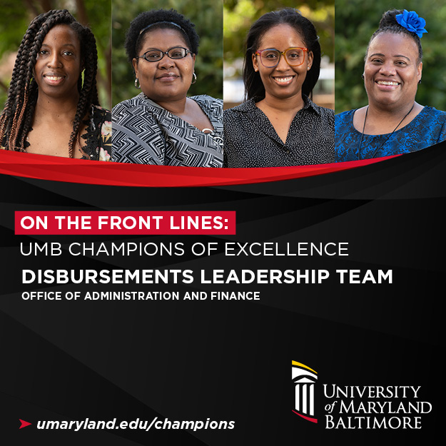 Disbursements Leadership Team