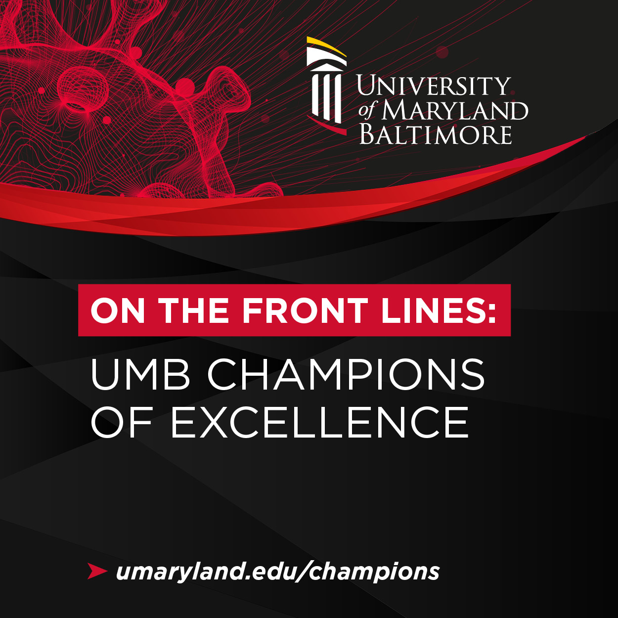 On the Front Lines: UMB Champions of Excellence