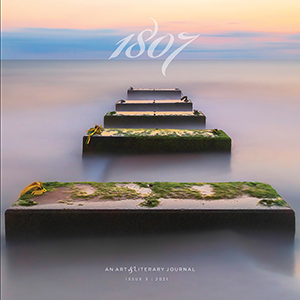 1807 cover with pier; photo is called Tranquil Morning