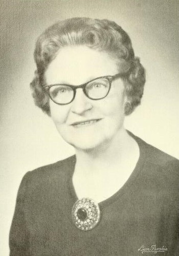 Dr. Florence Meda Gipe, First Dean of the School of Nursing, 1952 - 1966