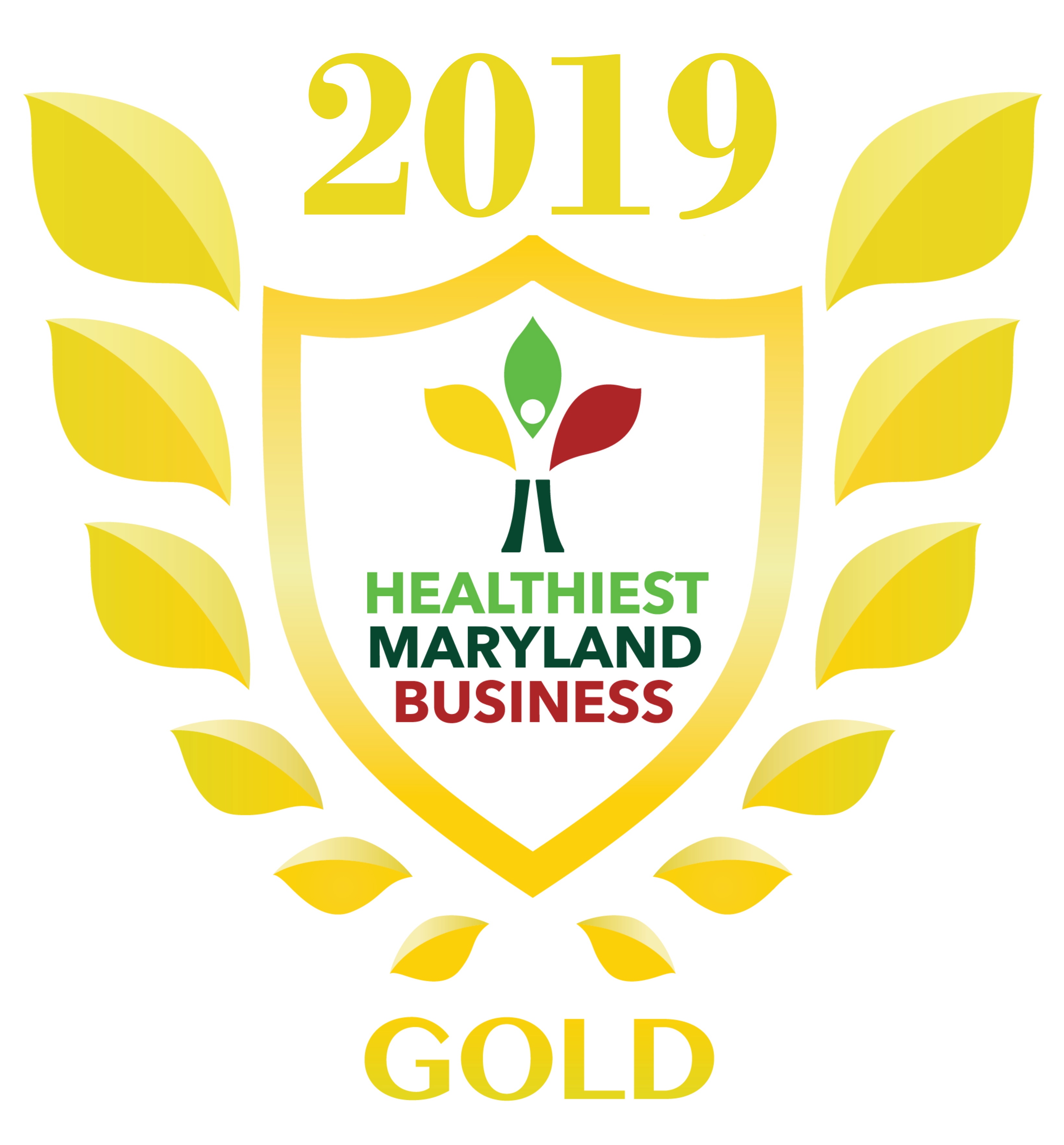 2019 Healthiest Maryland Business Gold