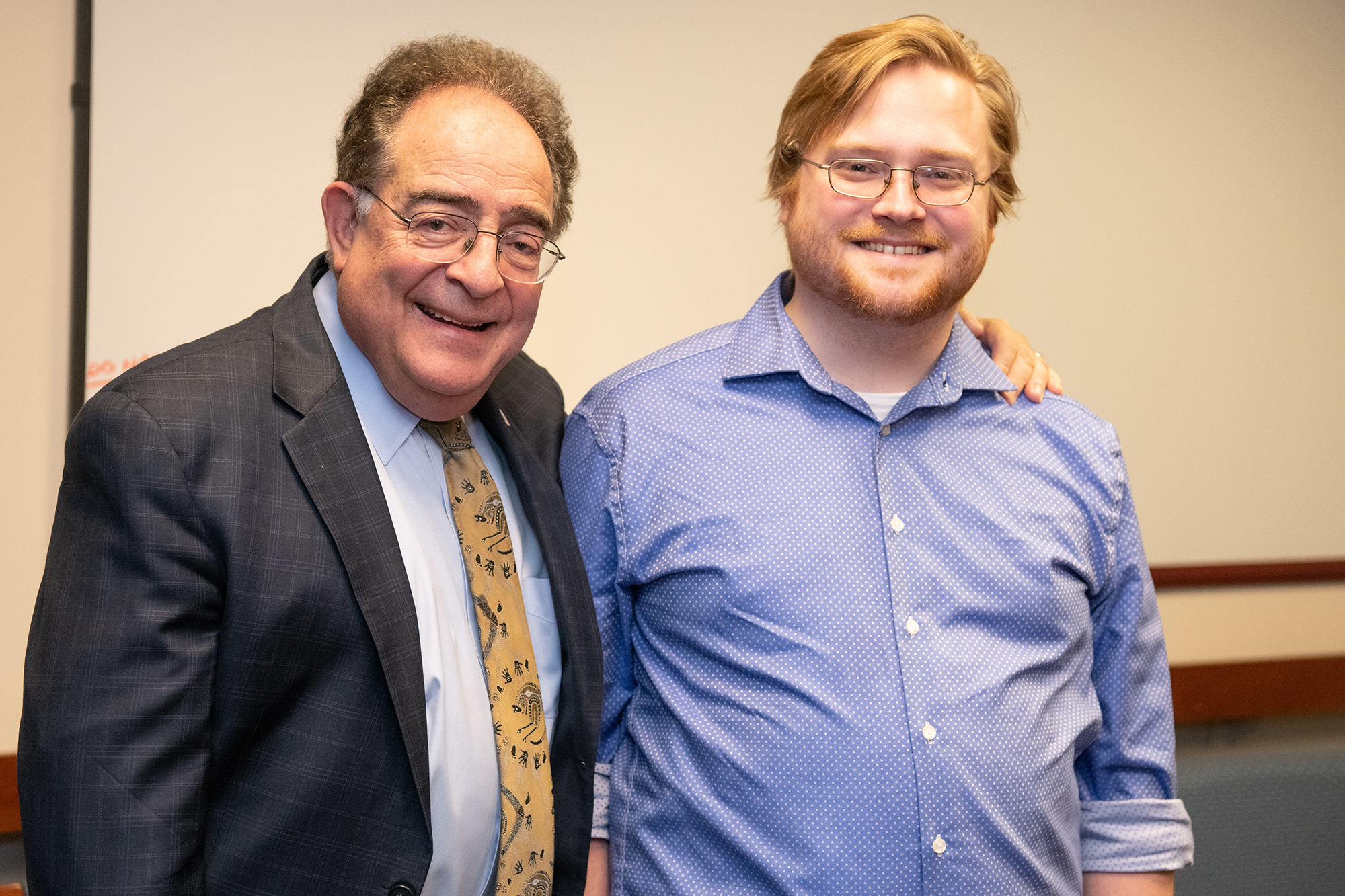 Dr. Perman and Jonah Penne