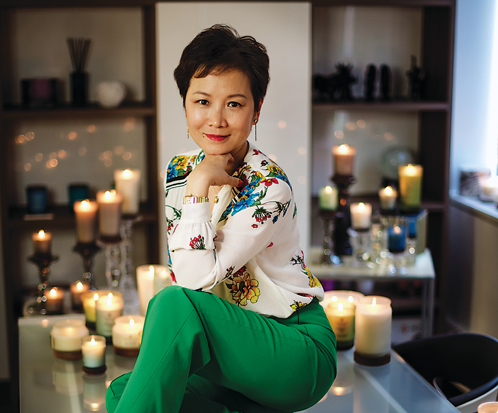 Mei Xu, founder and CEO of Chesapeake Bay Candle