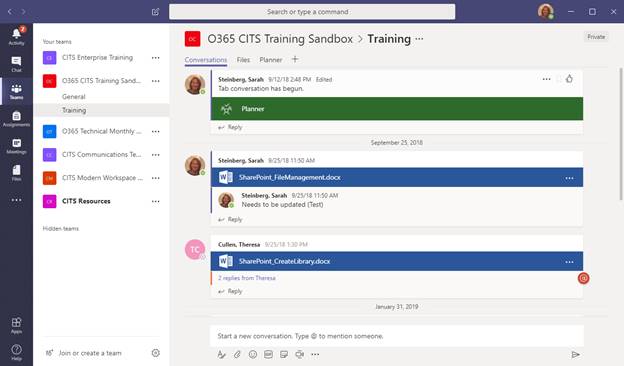 Microsoft Teams for Enterprise