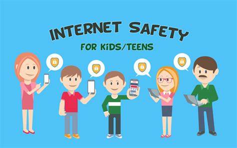 internet safety for kids clip art