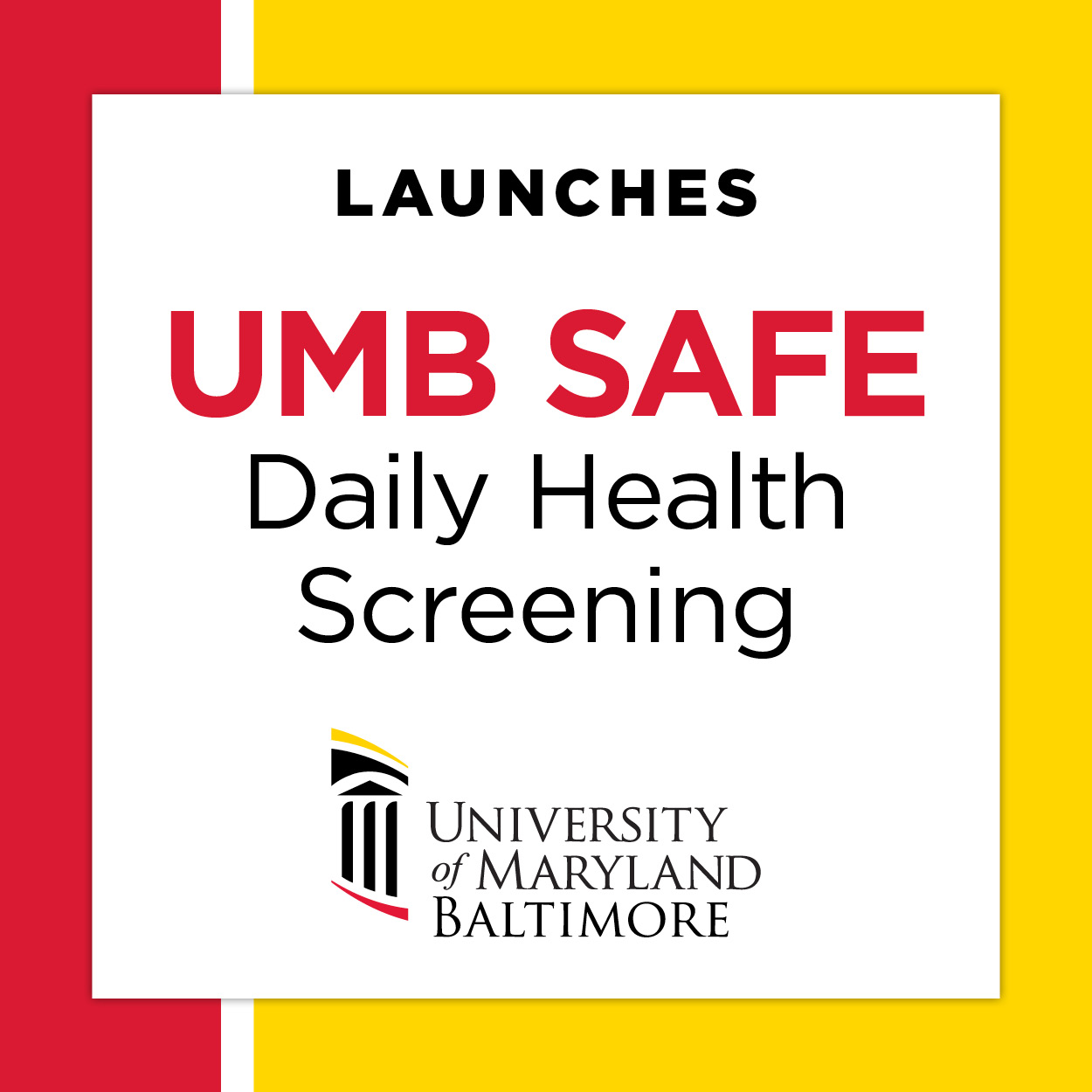 UMB SAFE on Campus logo