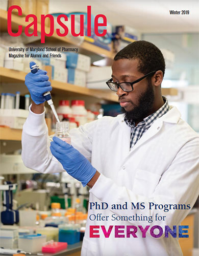 Cover image from the Winter 2019 issue of Capsule.