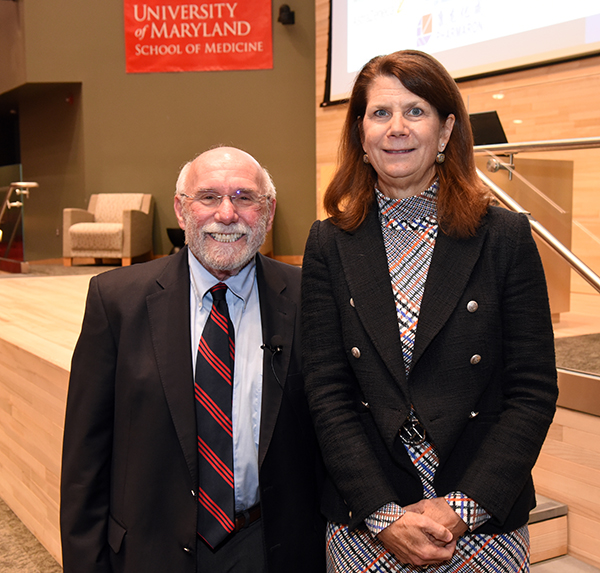 Myron Levine and Kathy Neuzil