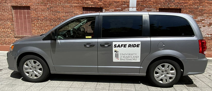 Temporary Safe Ride Van
