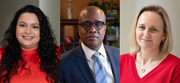 Elisa Spitalsky, Roger Ward, and Lisa Finn